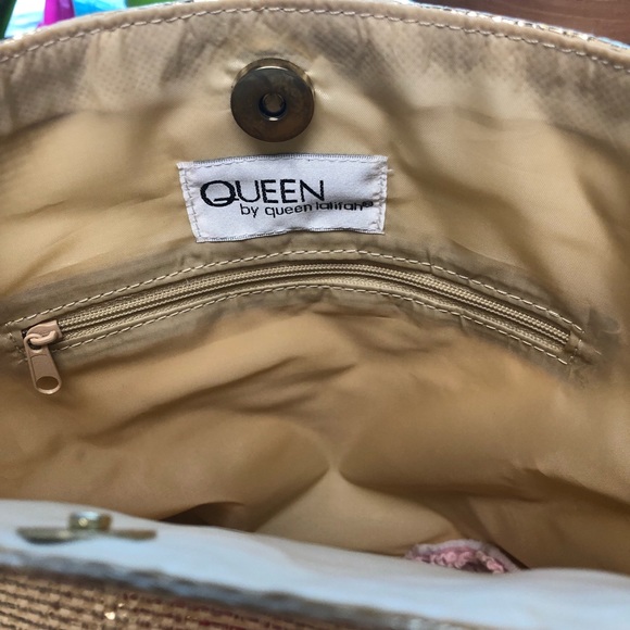 Queen Latifah Tote bag Gold - Picture 5 of 7